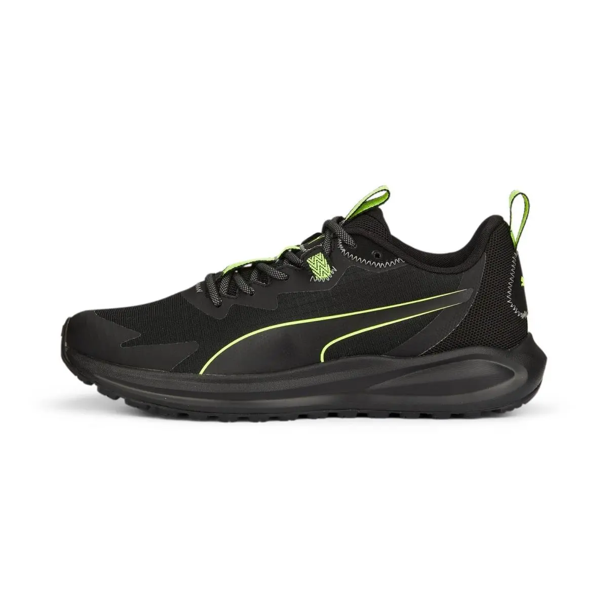 Puma shoes - Black/Lime Squeeze 4