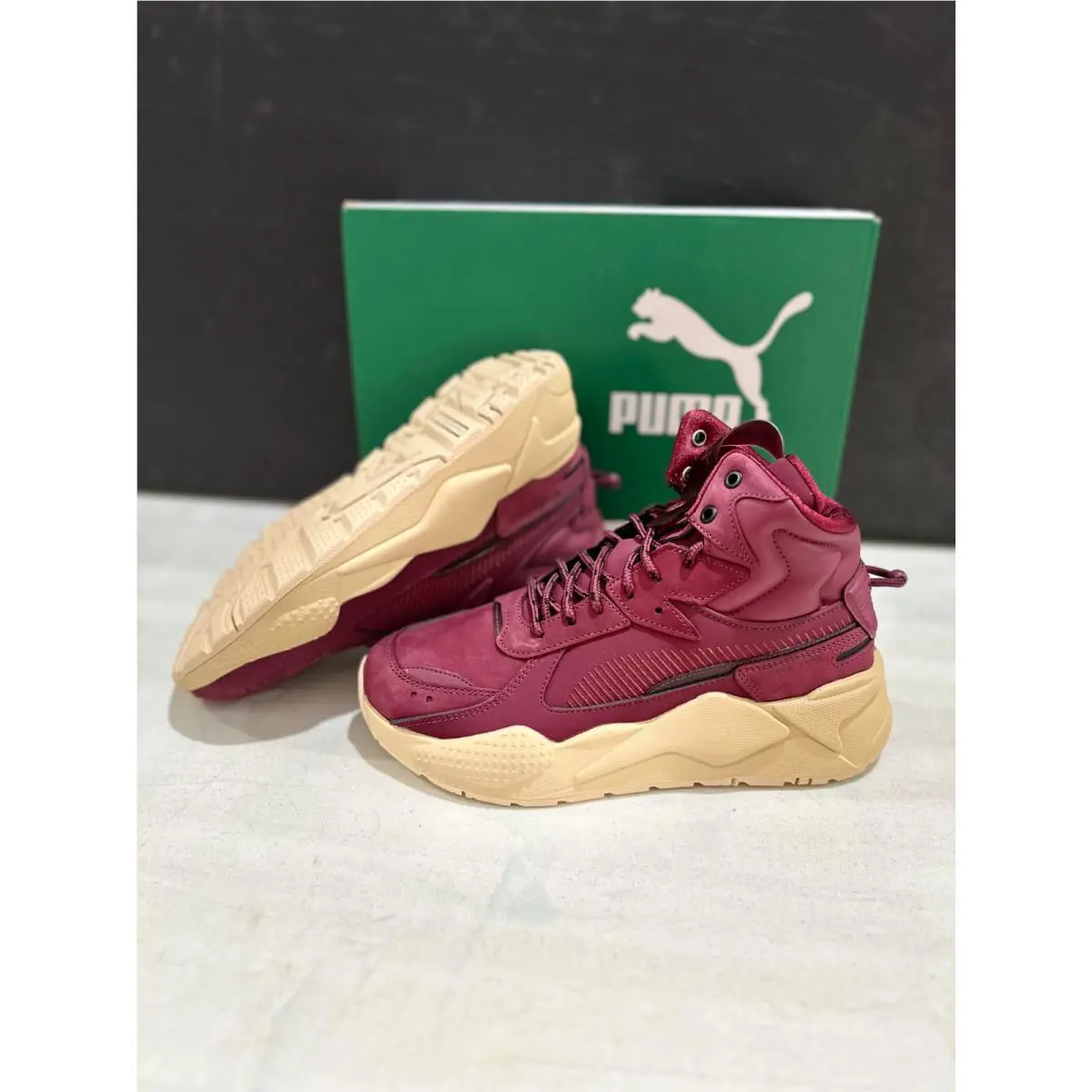 Puma shoes - Puma RS-X - Burgundy 4