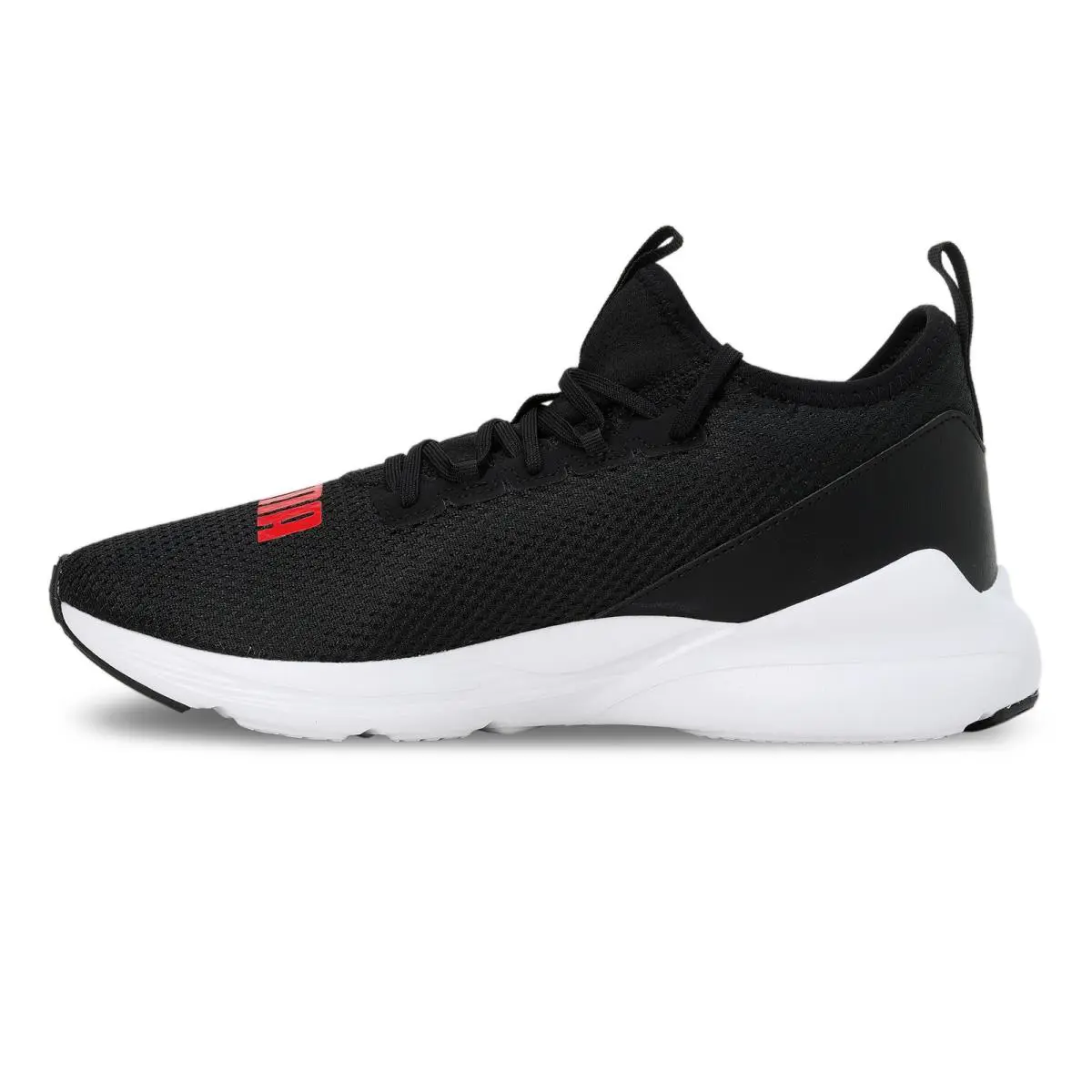 195424-04 Mens Puma Cell Vive Bright - Black/High Risk Red/White