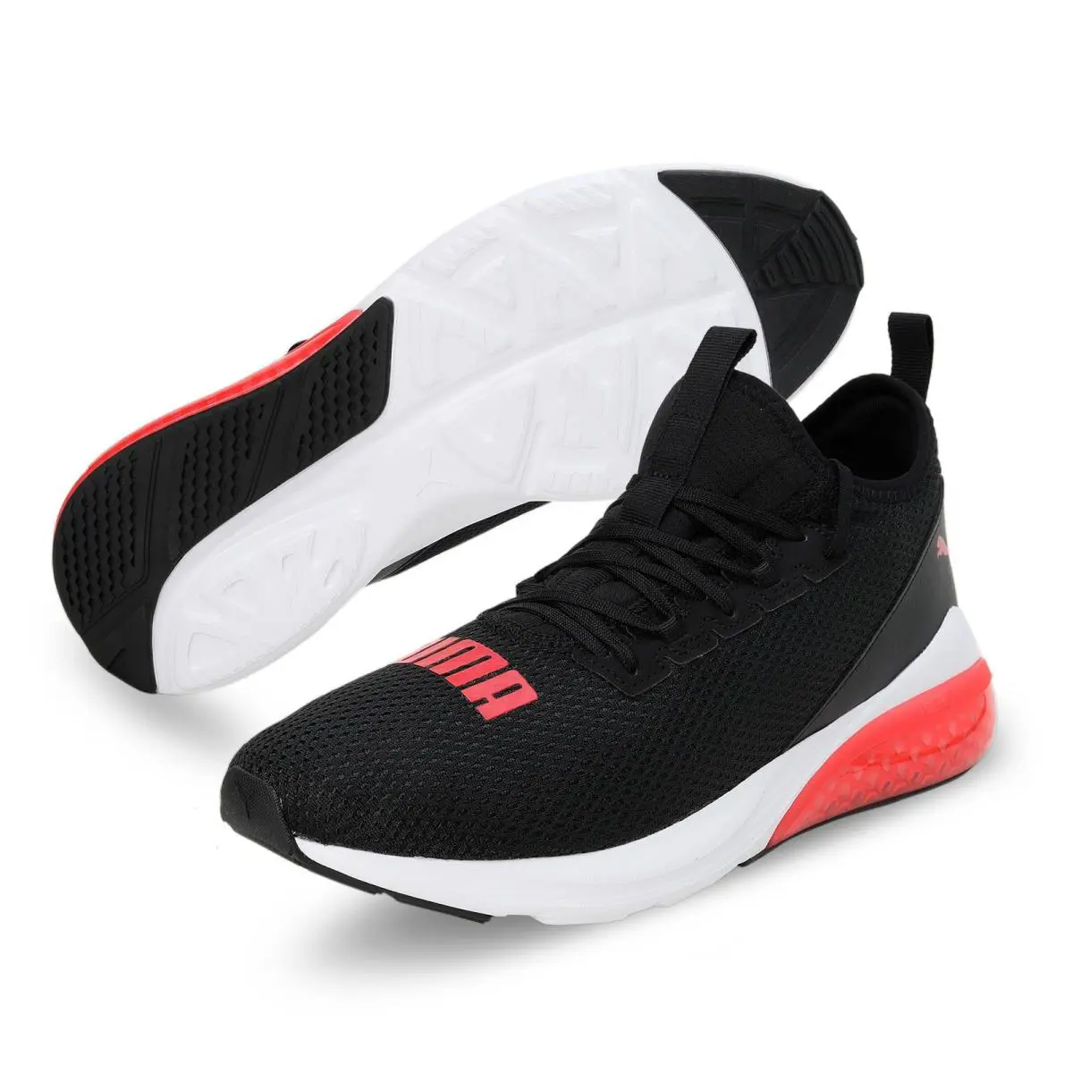 Puma shoes - Black/High Risk Red/White 0