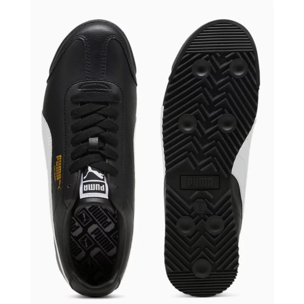 Puma shoes - PUMA Roma - Roma - 396868-02 - Black / White 2