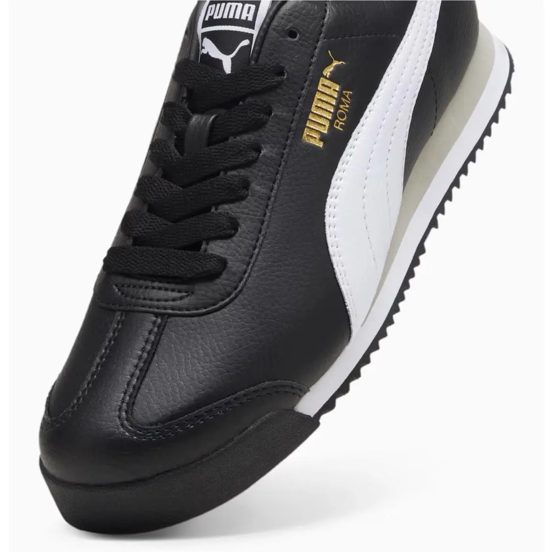 Puma shoes - PUMA Roma - Roma - 396868-02 - Black / White 4