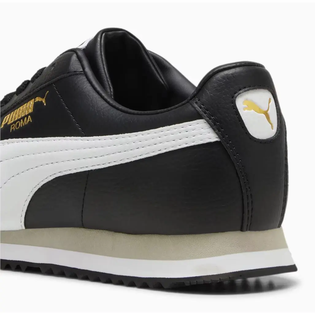 Puma shoes - PUMA Roma - Roma - 396868-02 - Black / White 1