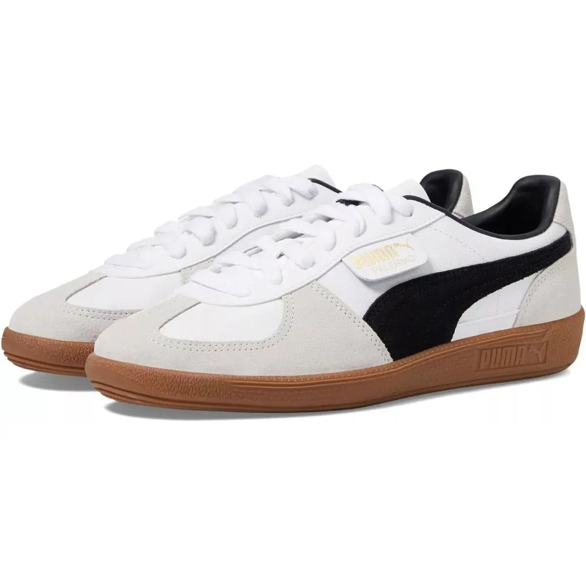 Puma shoes - PUMA Palermo - Palermo - 396464-01 - PUMA WHITE /VAPOR GRAY GUM 1