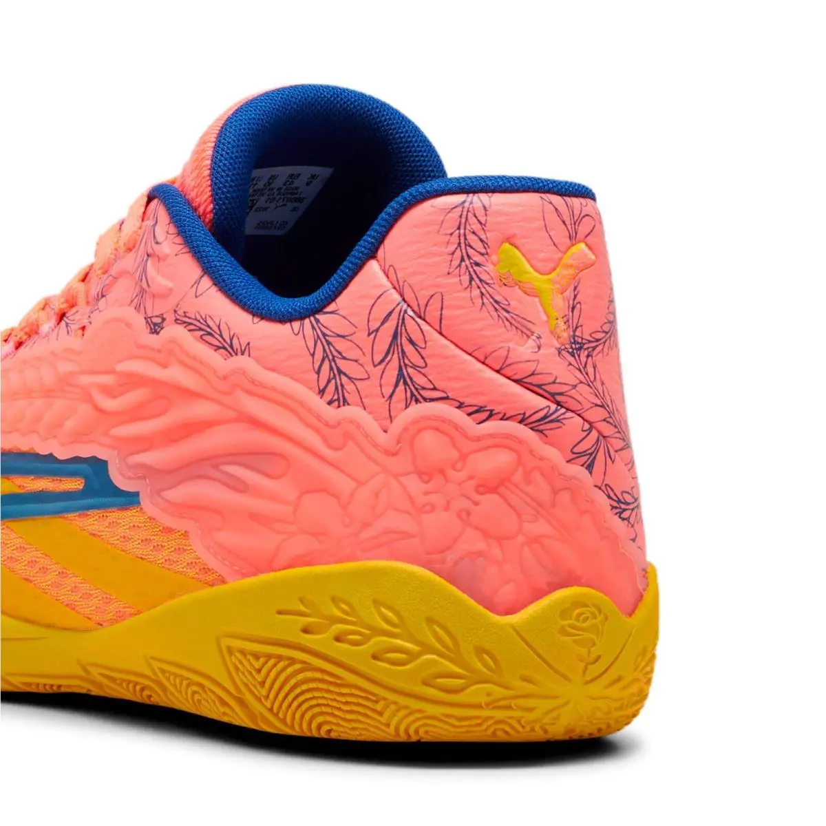 Puma shoes - Yellow Sizzle/Fluro Peach Pes/Cobalt Glaze/Luminous Blue 1