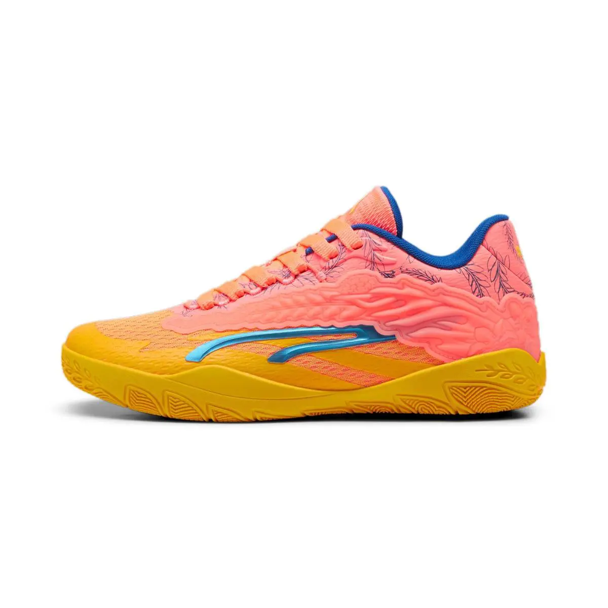 Puma shoes - Yellow Sizzle/Fluro Peach Pes/Cobalt Glaze/Luminous Blue 5