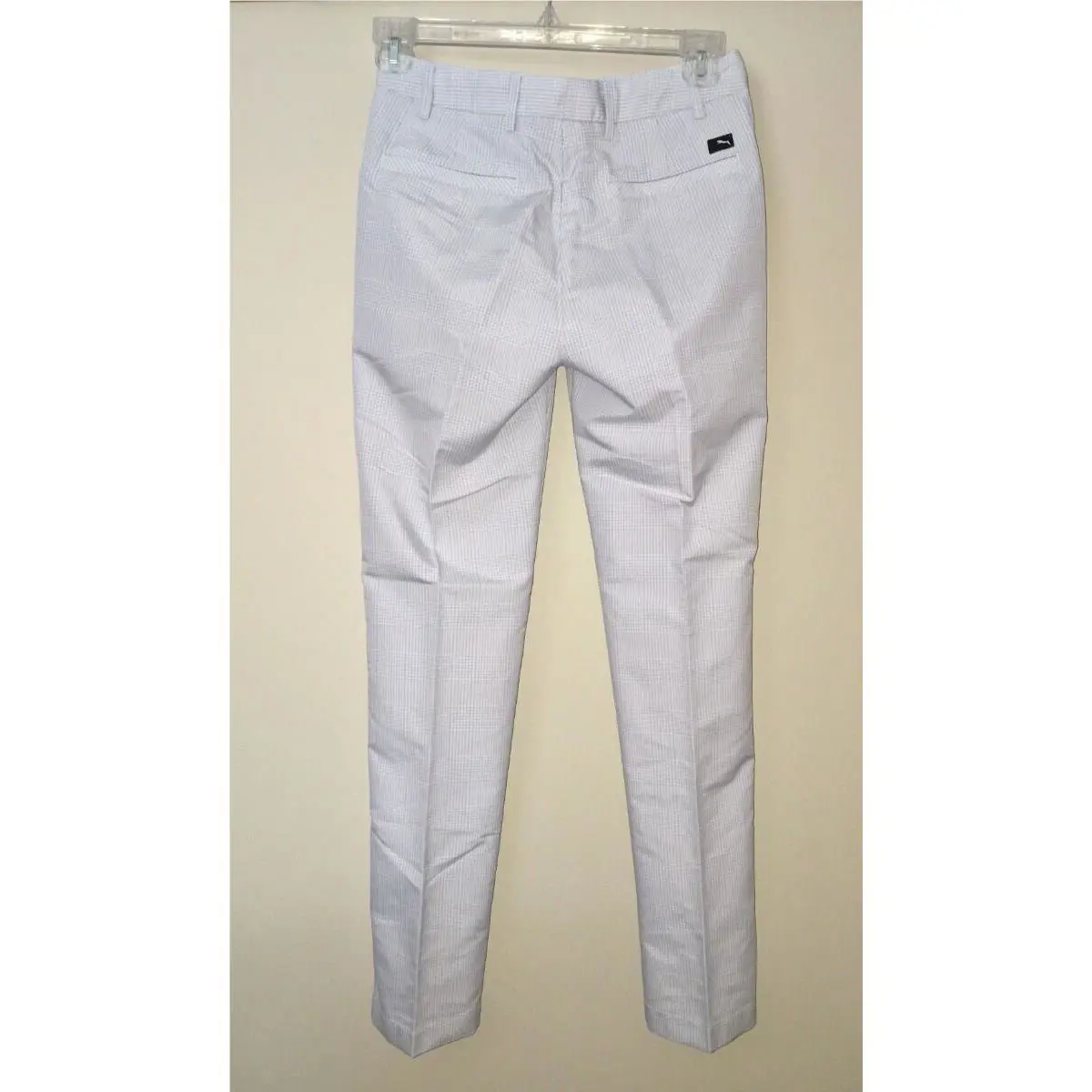 Puma clothing - PUMA Lux Check Golf Dry Cell Pants - 568468 - Gray 7