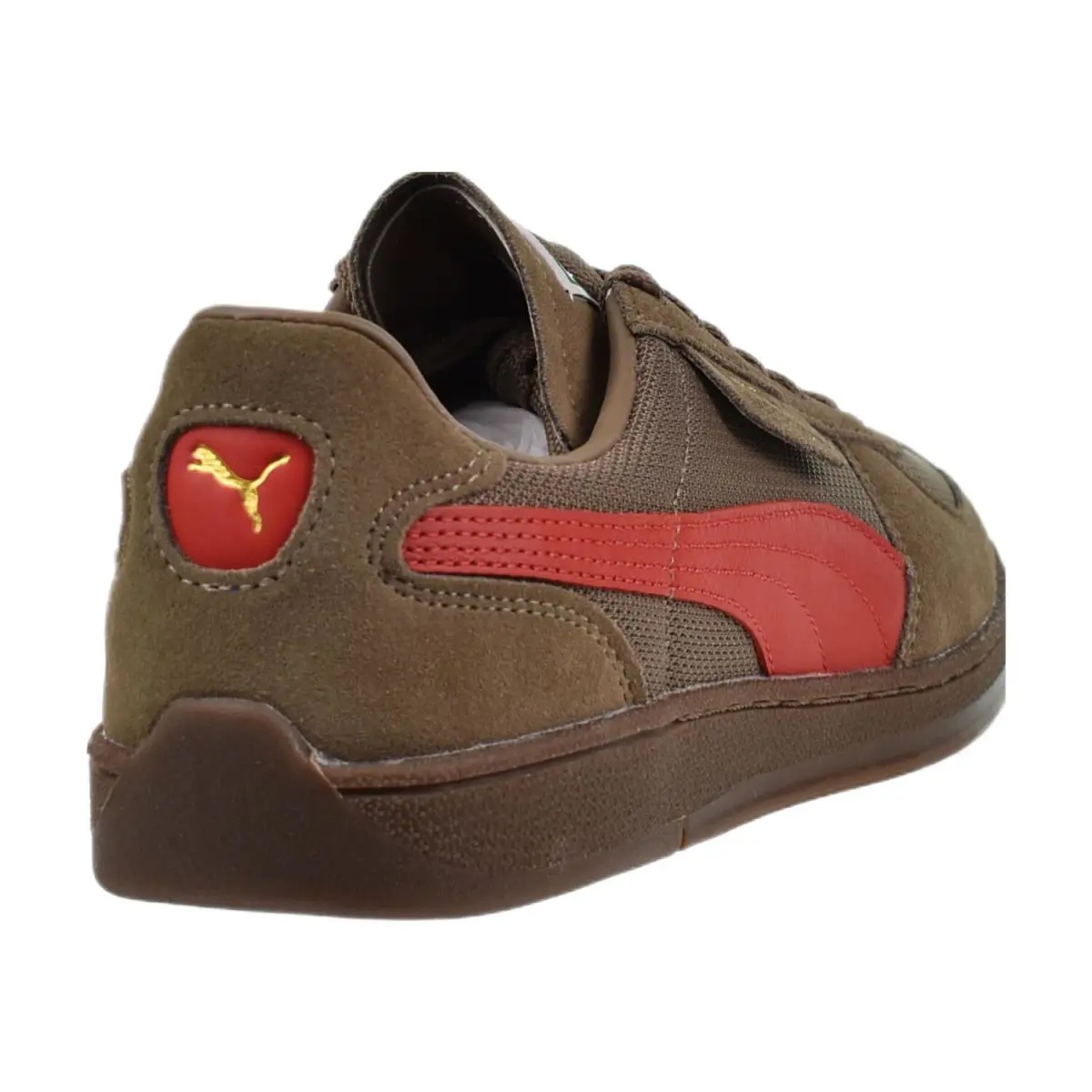 Puma shoes - Totally Taupe Red 1