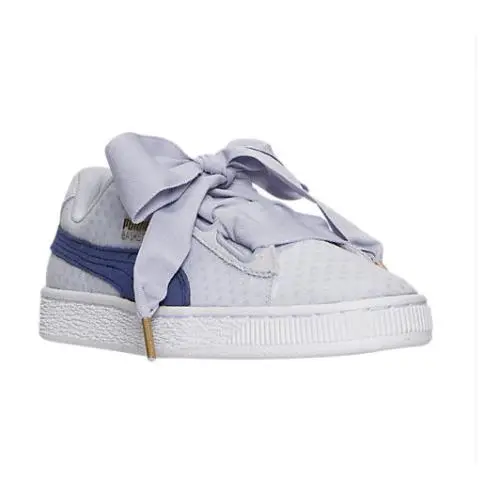Puma shoes - Puma Basket Heart Denim - Basket Heart Denim - 36337102 - Blue 3