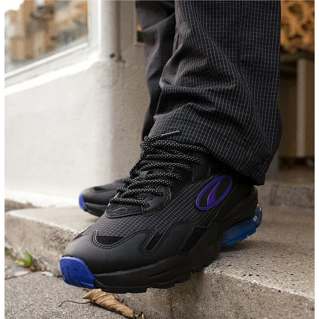 Puma shoes - PUMA CELL ULTRA BEAMS - CELL ULTRA BEAMS - 372809-01 - BLACK/DEEP BLUE 8