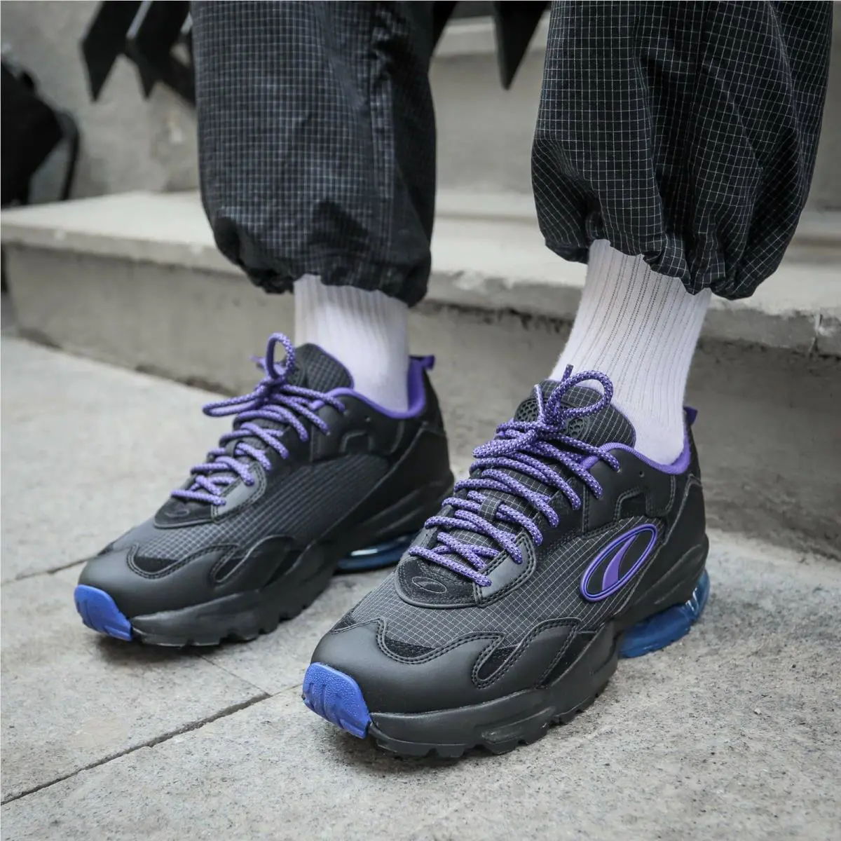 Puma shoes - PUMA CELL ULTRA BEAMS - CELL ULTRA BEAMS - 372809-01 - BLACK/DEEP BLUE 7
