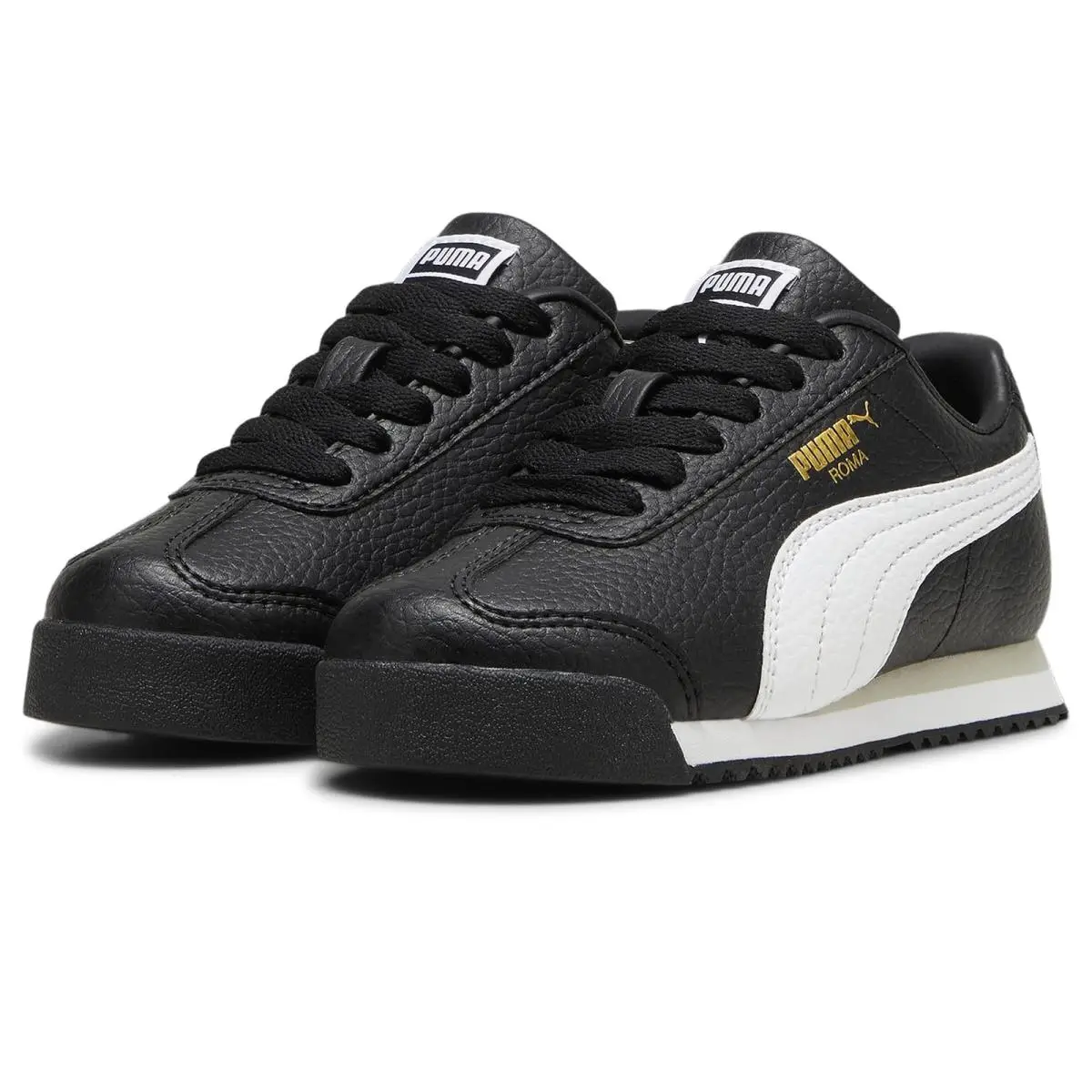Children Unisex Sneakers Athletic Shoes  Kids Roma Little Kid  Black/ White by Puma