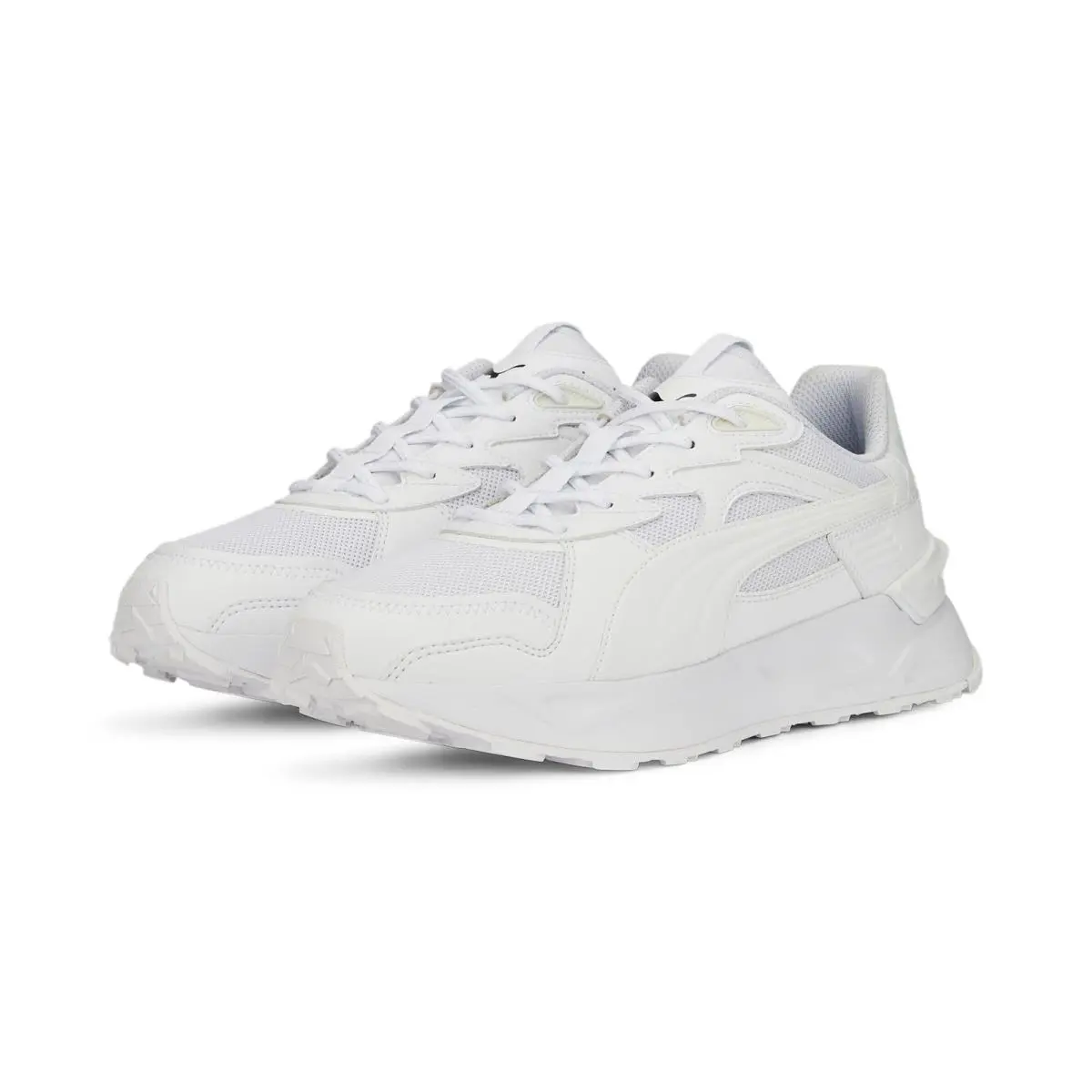391173-02 Mens Puma Mirage Sport Asphalt - White