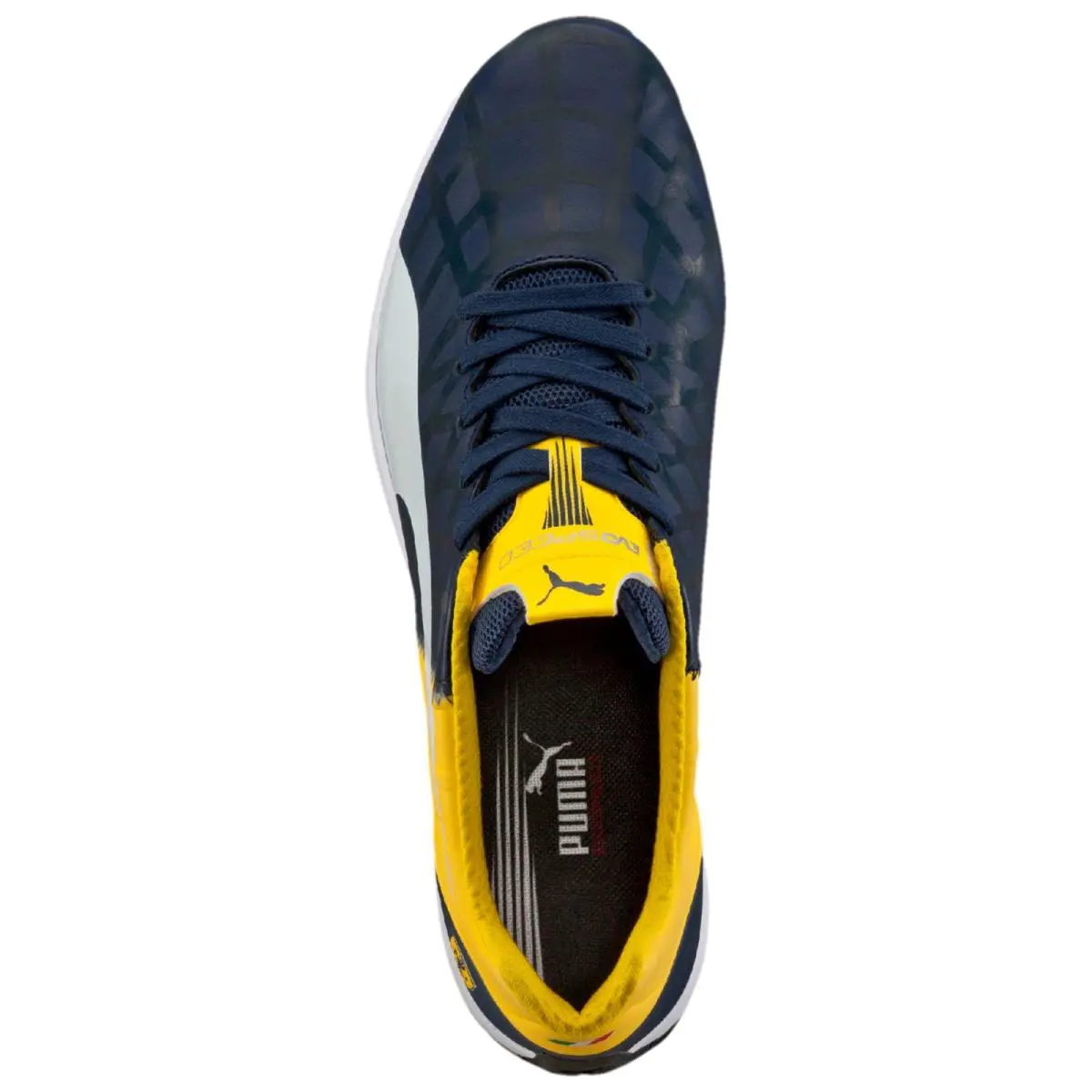 Puma shoes - PUMA FERRARI EVOSPEED 1.4 - FERRARI EVOSPEED - dress blues-white-vibrant yellow 3