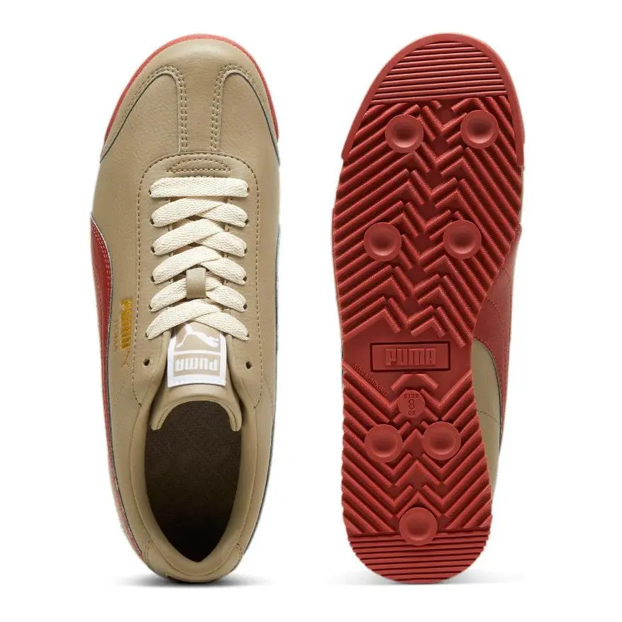 Puma shoes - PUMA Roma - Roma - 396868-06 - Oak Branch / Mars Red 4