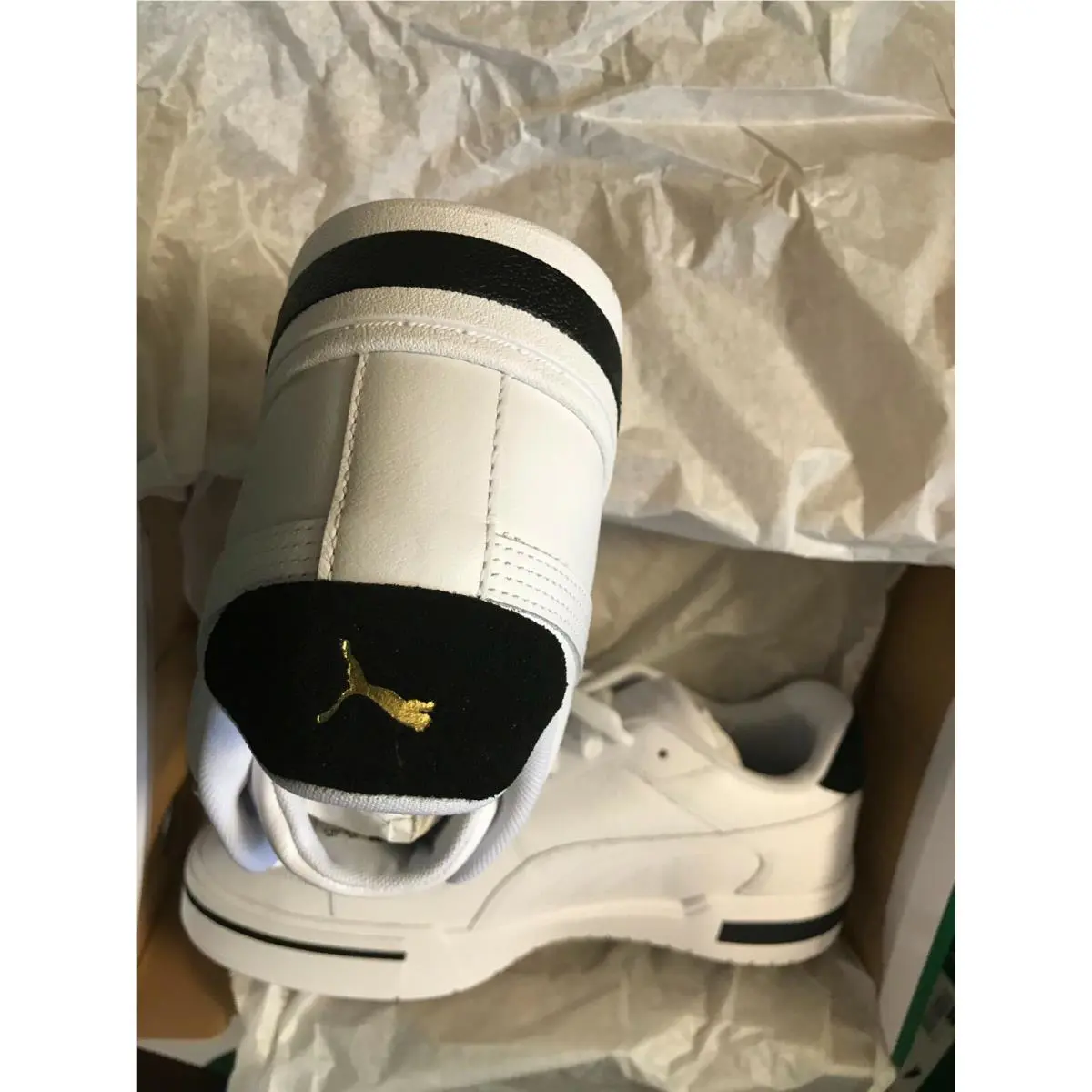 Puma shoes - PUMA CA PRO HERITAGE - PRO HERITAGE - 375811-01 - WHITE/BLACK/GOLD 8