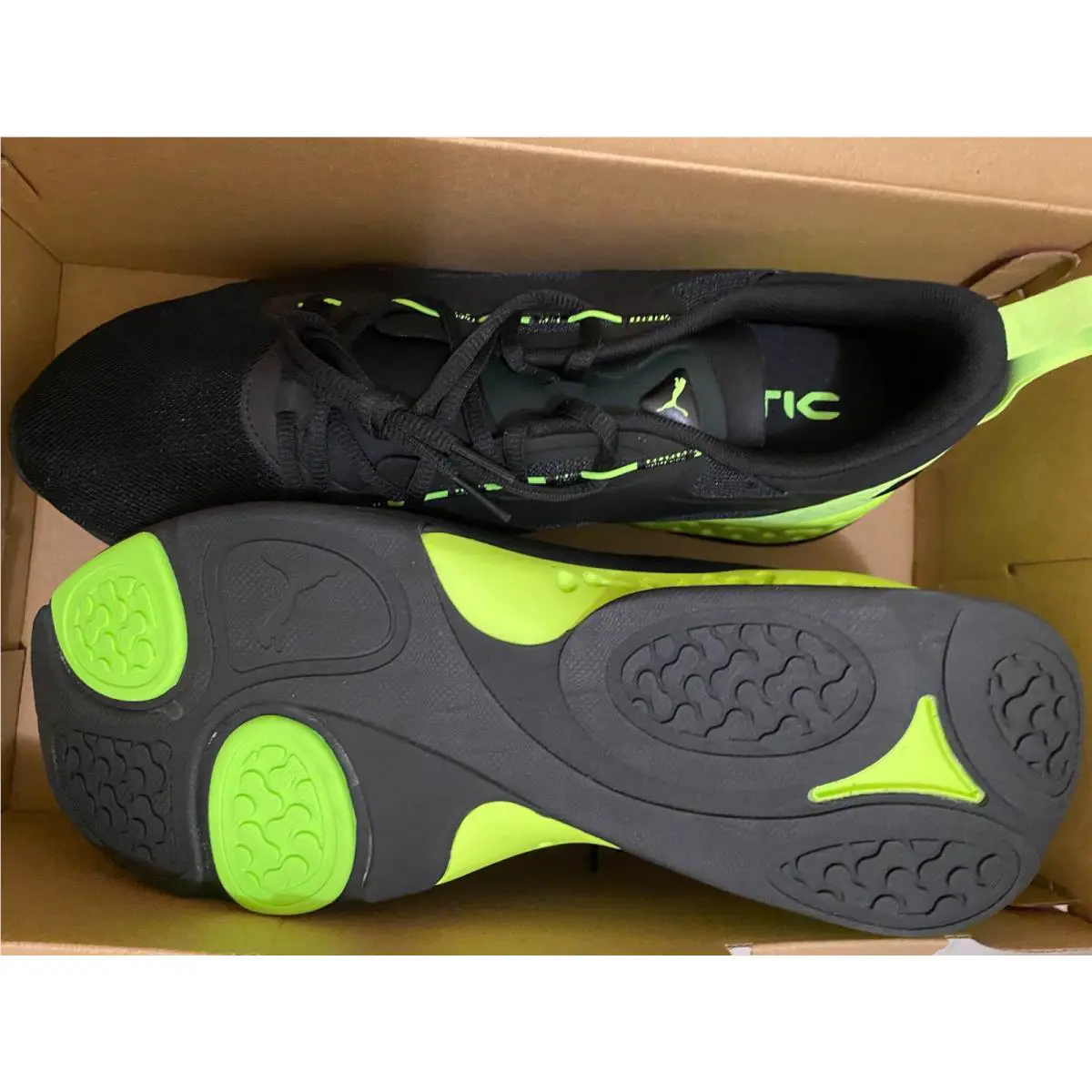 Puma shoes - Puma Xetic HalfLife - Xetic HalfLife - 195196-03 - Black/green 9