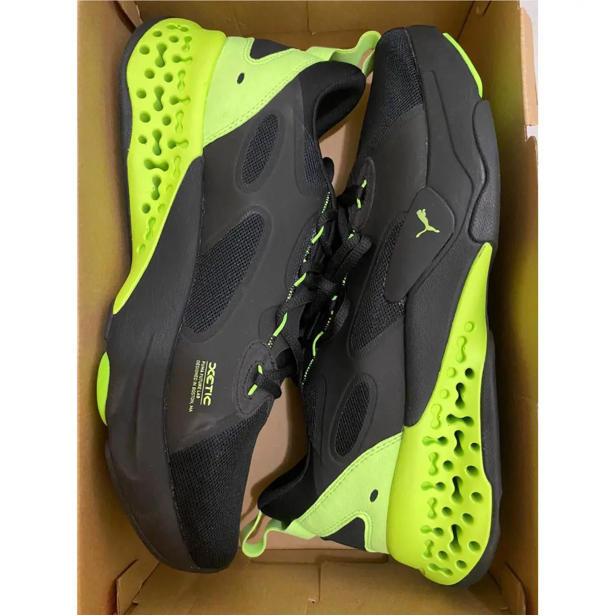 Puma shoes - Puma Xetic HalfLife - Xetic HalfLife - 195196-03 - Black/green 7