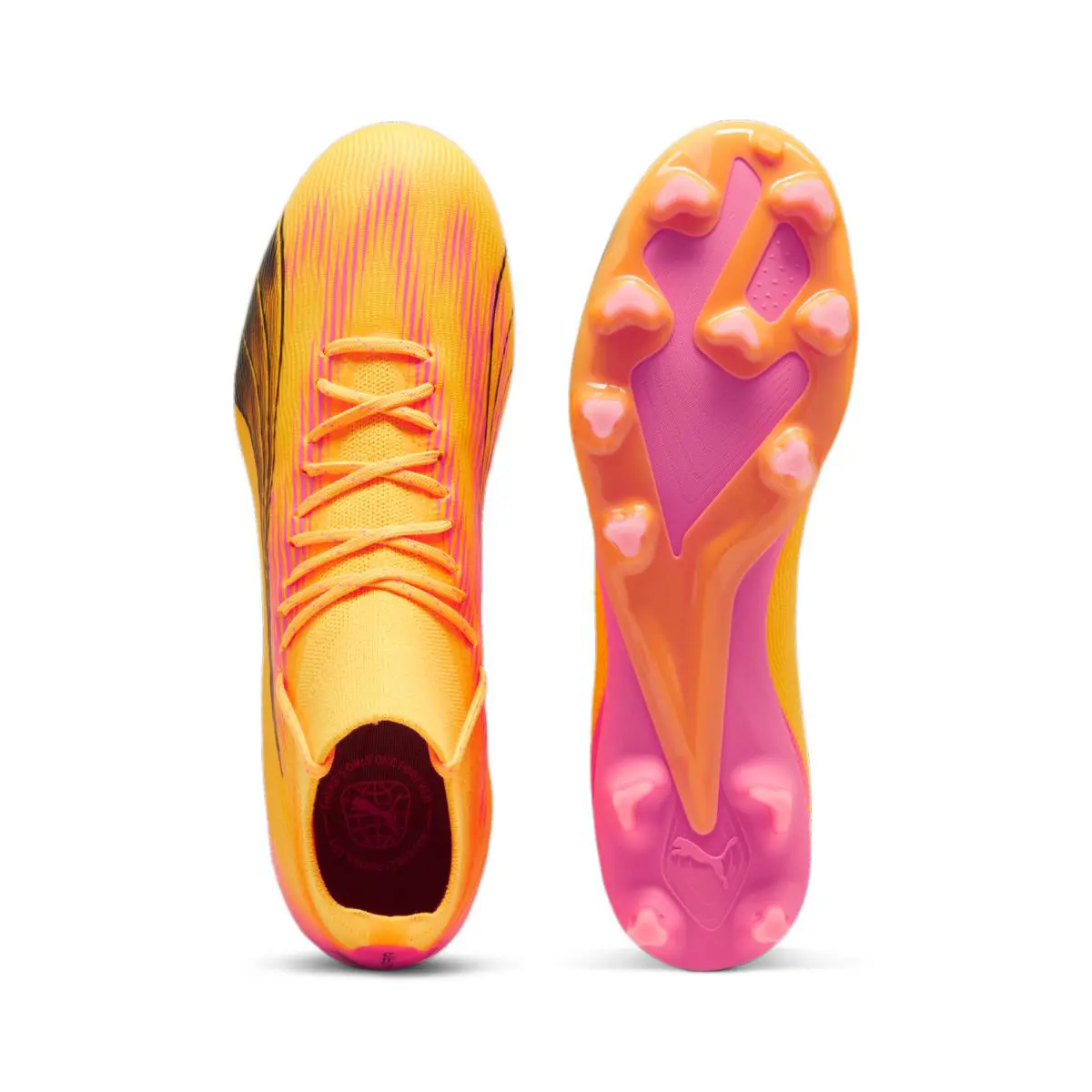 Puma shoes - Puma Ultra Pro Firm GroundAg Soccer Cleats - 10775003 - Orange 2