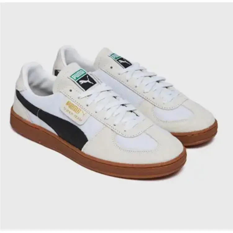 Puma shoes - White Black Gum 4