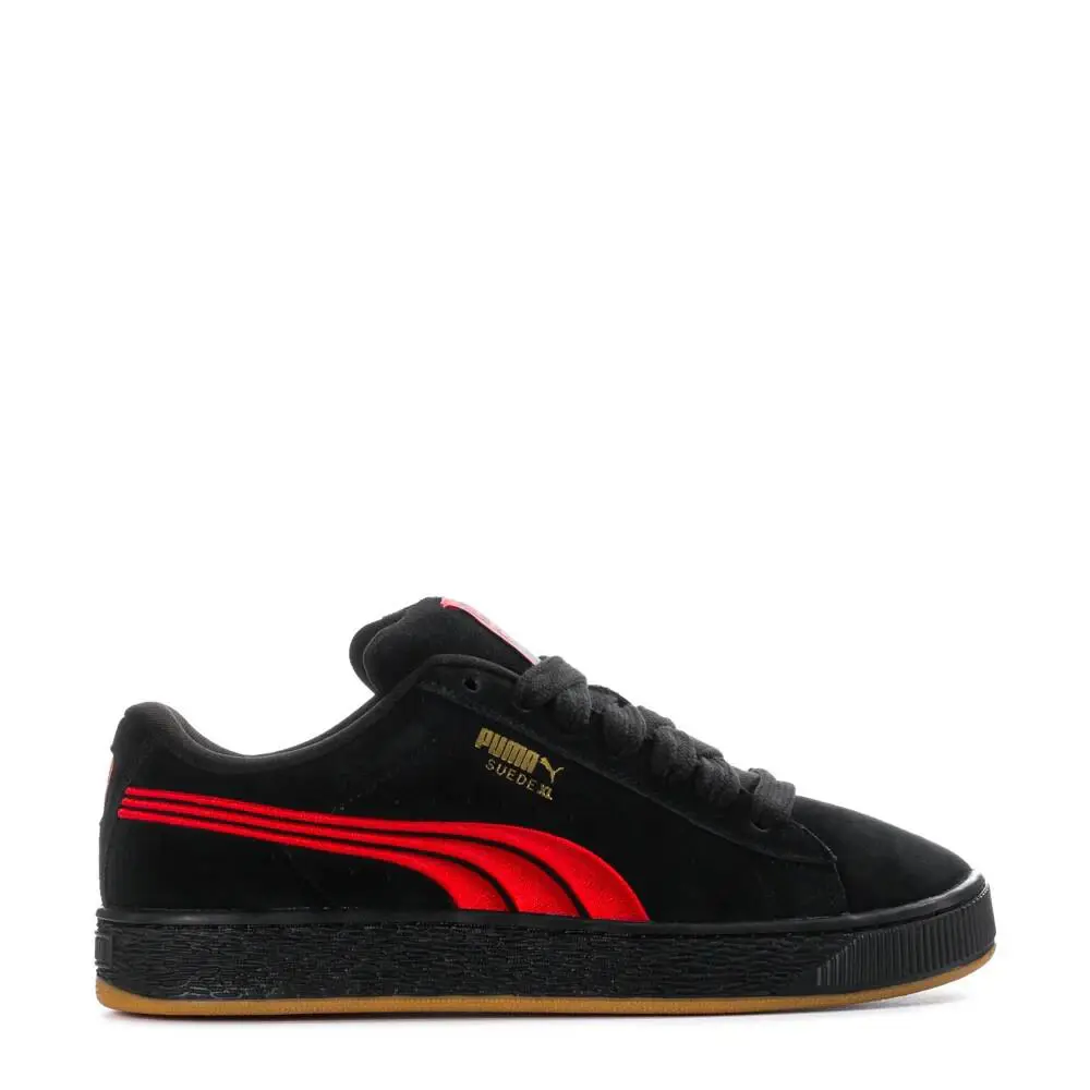 Mens Puma Suede XL 40th Anniversary /black/red - Black