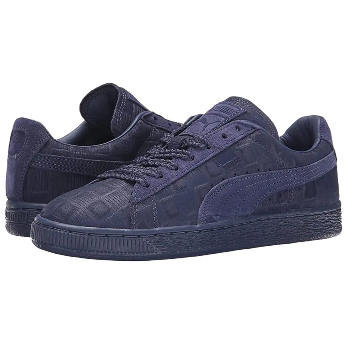 Puma shoes - Puma Suede Classic Squares Wn`s - 359600-01 - Crown Blue/Puma Silver 5