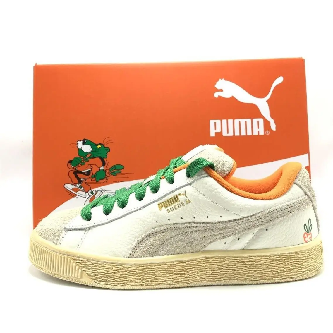 Puma shoes - PUMA Suede - Suede - 398801-01 - Beige 6
