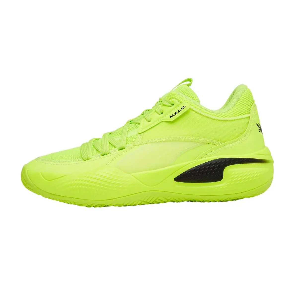 376512-01 Mens Puma Court Rider Lamelo - Yellow