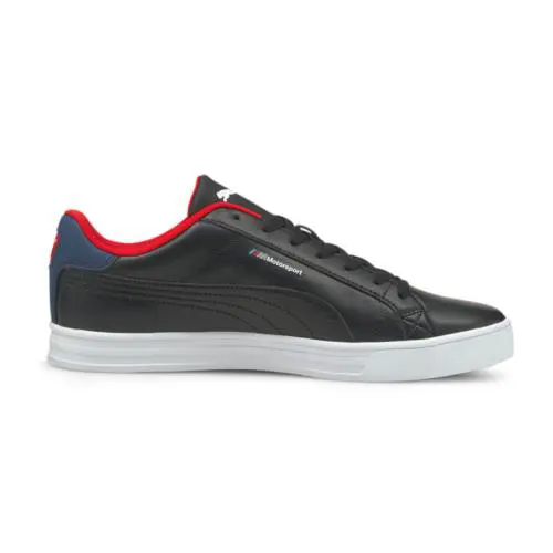 Puma shoes - PUMA BMW MMS Smash Vulc V3 LO - 306876 01 - Black/Estate Blue/White 1
