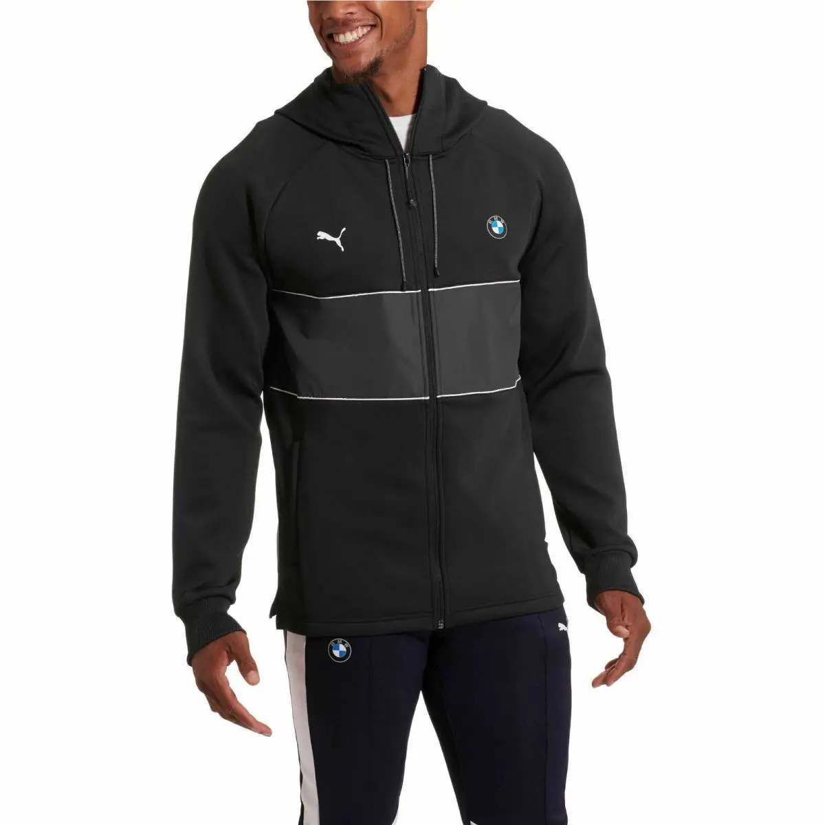 577778-01 Mens Puma Bmw Motorsport Life Sweat Jacket