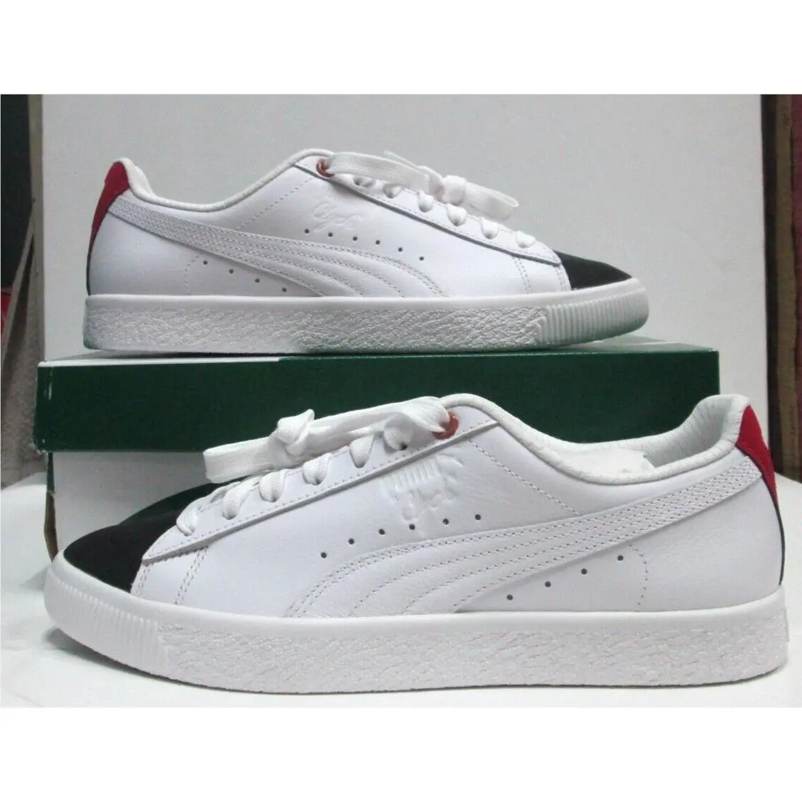 Puma shoes - PUMA Clyde - Clyde - 385298-01 - White 12