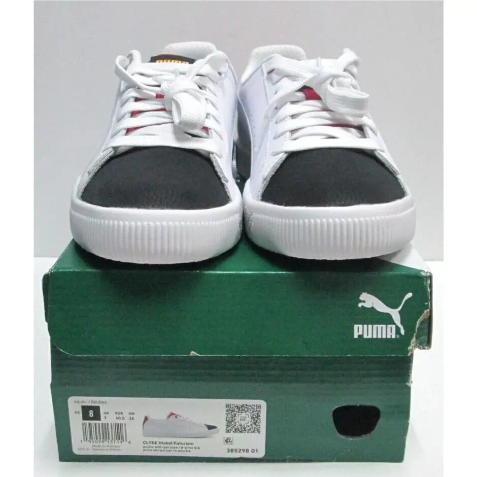 Puma shoes - PUMA Clyde - Clyde - 385298-01 - White 13