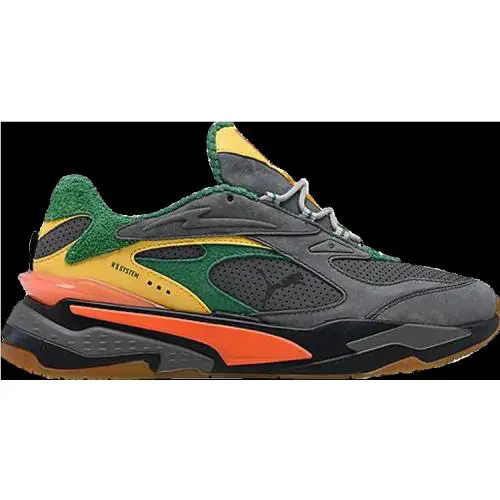 Puma shoes - PUMA RS-Fast VEGGIES - VEGGIES - 380322-01 - Grey/Green/Yellow/Orange 12