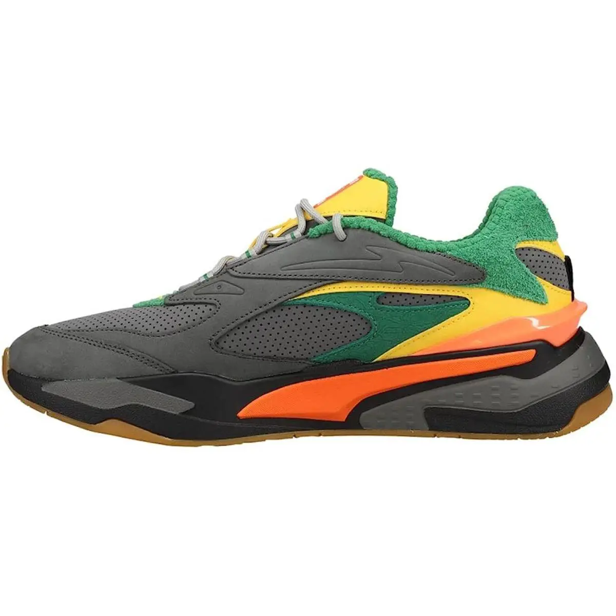 Puma shoes - PUMA RS-Fast VEGGIES - VEGGIES - 380322-01 - Grey/Green/Yellow/Orange 28