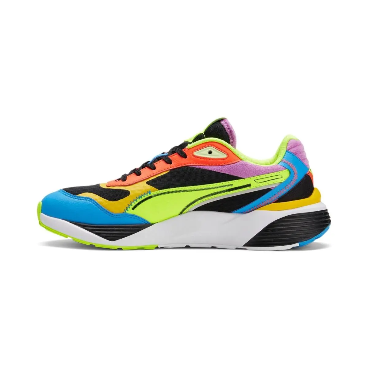 Puma shoes - Black/Lime Squeeze/Ocean Dive 8