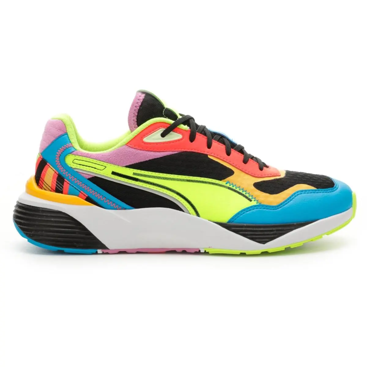 Puma shoes - Black/Lime Squeeze/Ocean Dive 5