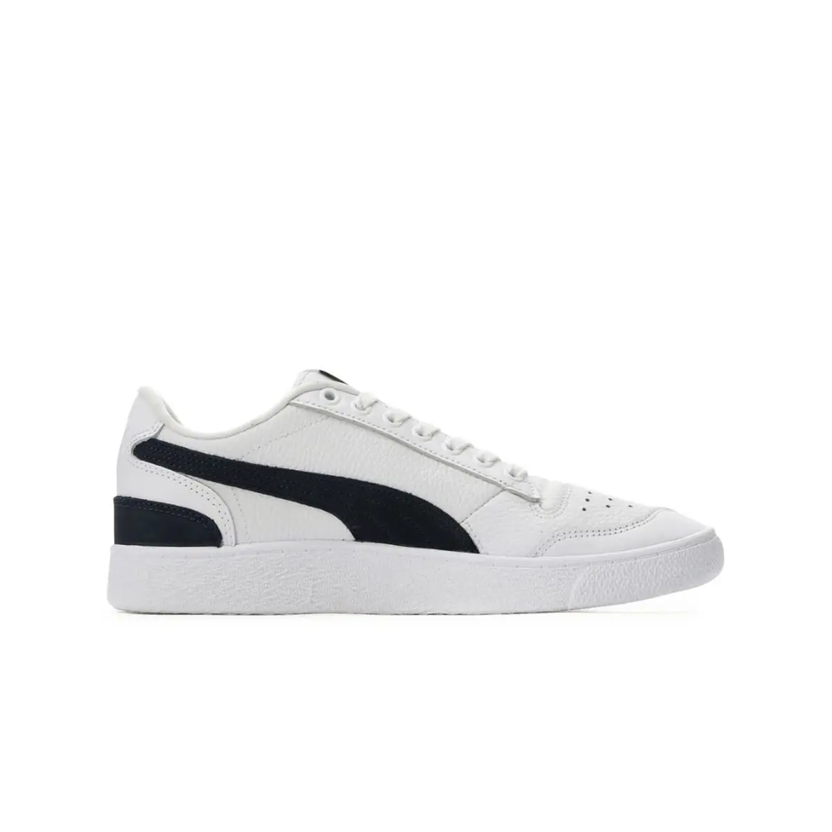 Puma Ralph Sampson x Tmc Hussle Way White-blue Men`s Shoes 387288-02 - White-Blue