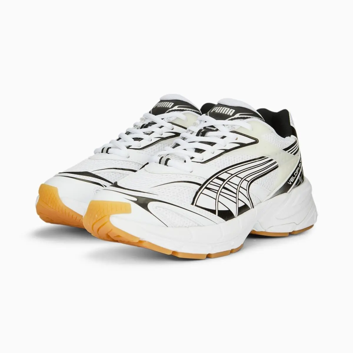 Puma shoes - Puma White-Puma Black 4