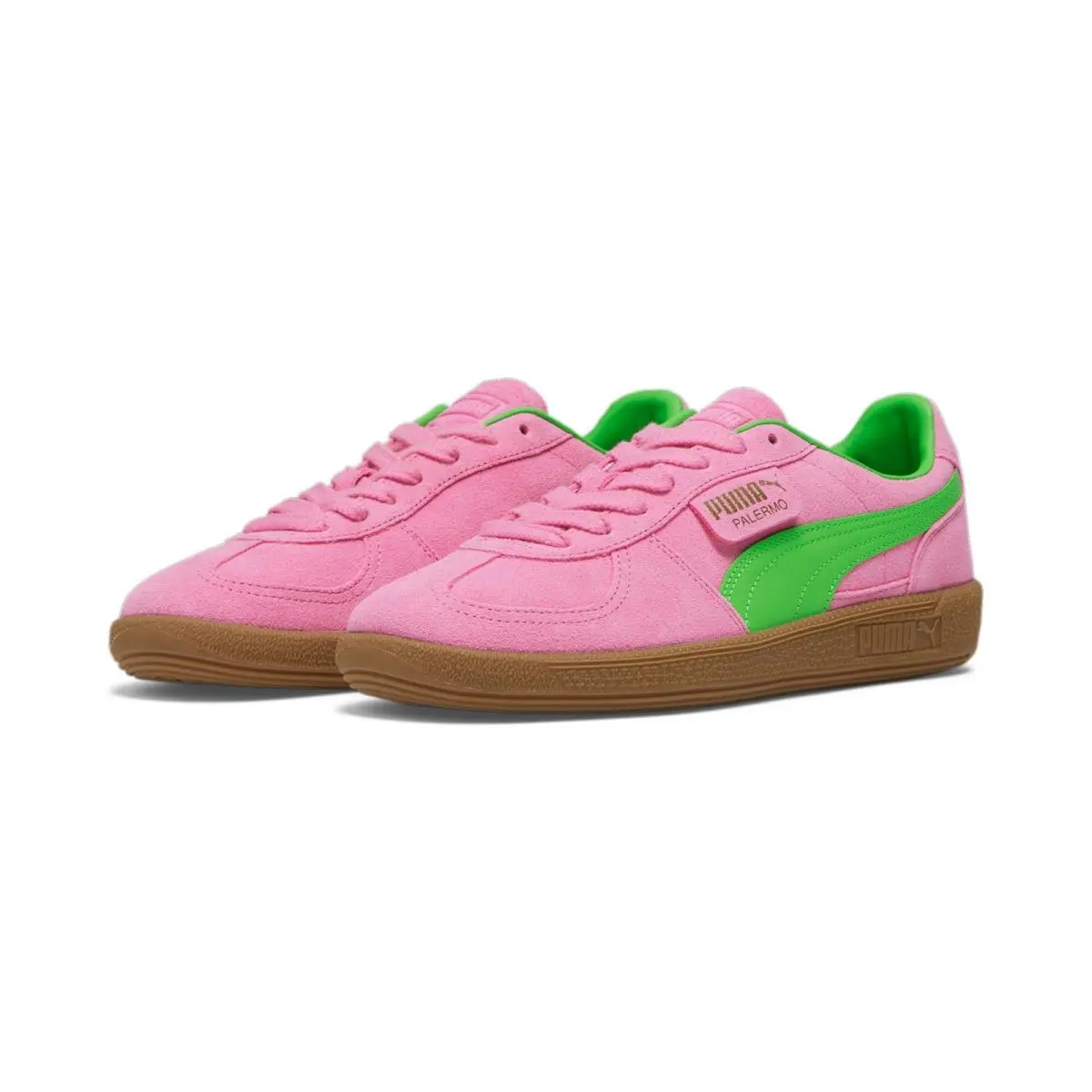 Puma shoes - Pink Delight-Puma Green-Gum 4