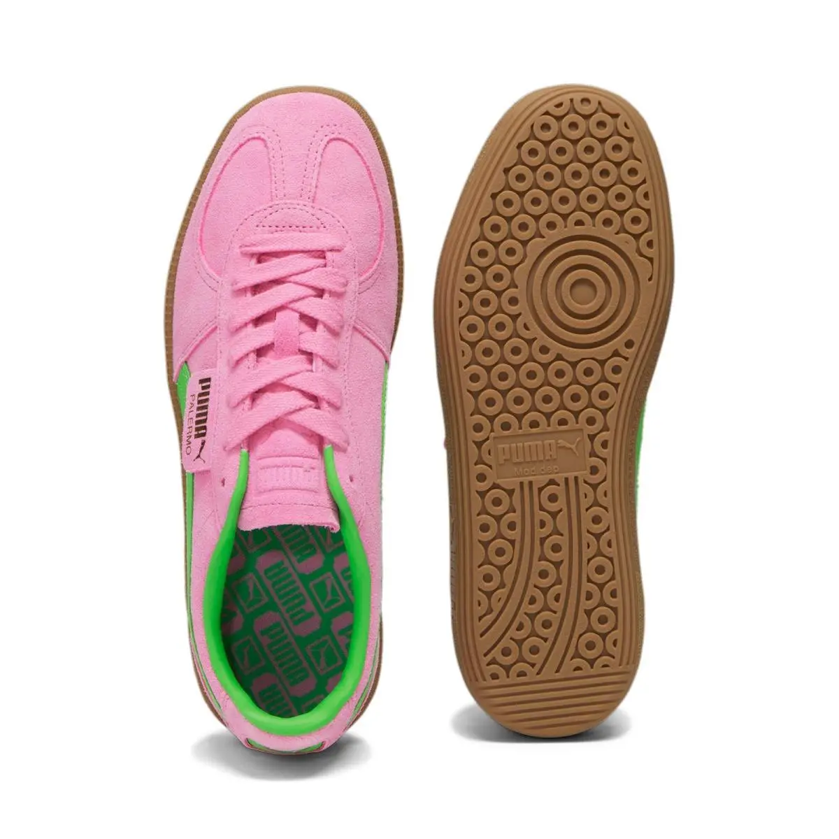 Puma shoes - Pink Delight-Puma Green-Gum 7