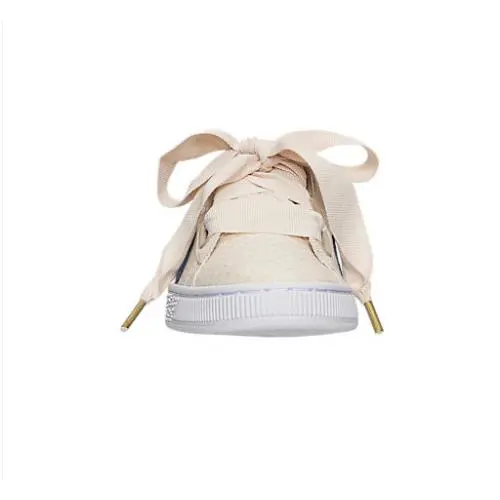 Puma shoes - Puma Basket Heart Denim - Basket Heart Denim - 36337103 - Oatmeal 2