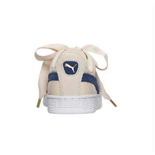 Puma shoes - Puma Basket Heart Denim - Basket Heart Denim - 36337103 - Oatmeal 4