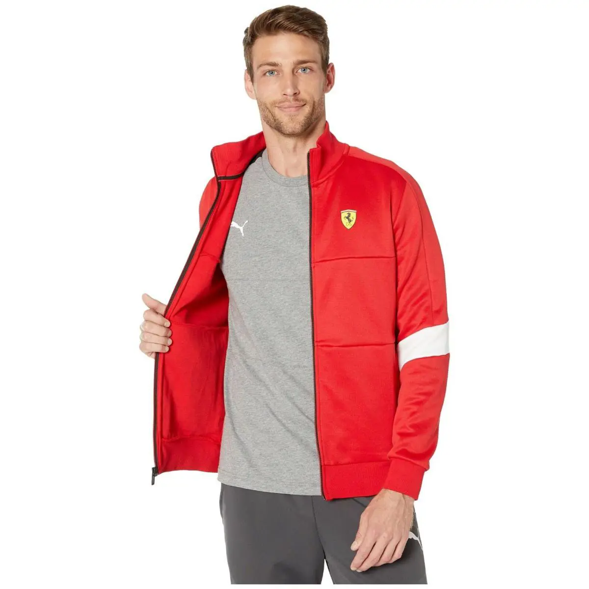 Puma clothing - T7 track - track - 595425_01 - Red 1