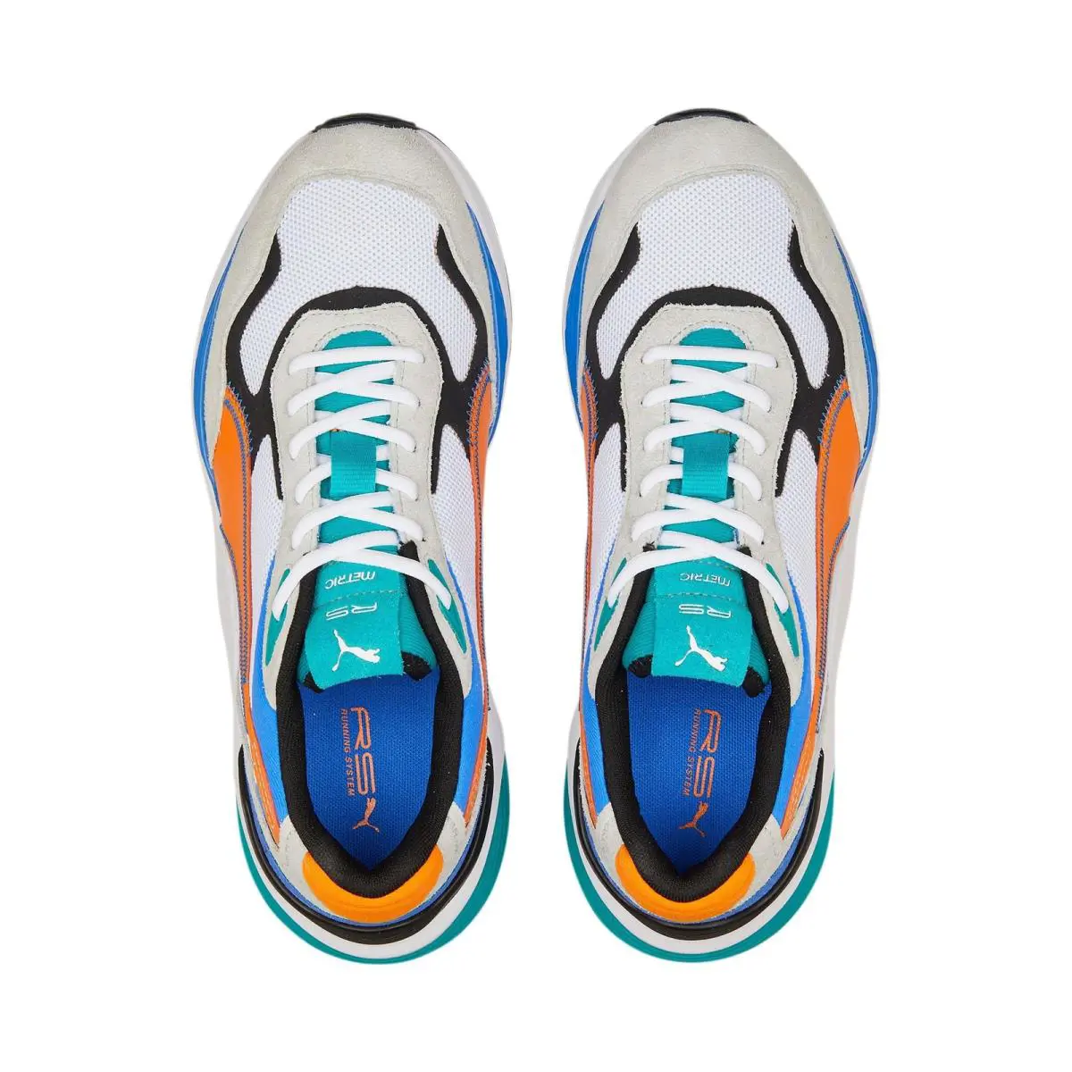Puma shoes - White/Vibrant Orange 3