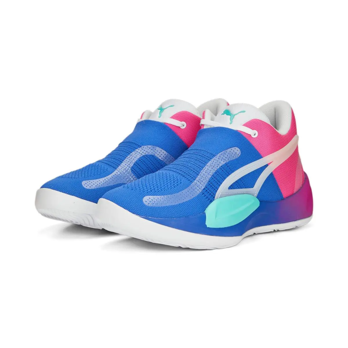 378278-01 Mens Puma Rise Nitro Fadeaway - Blue