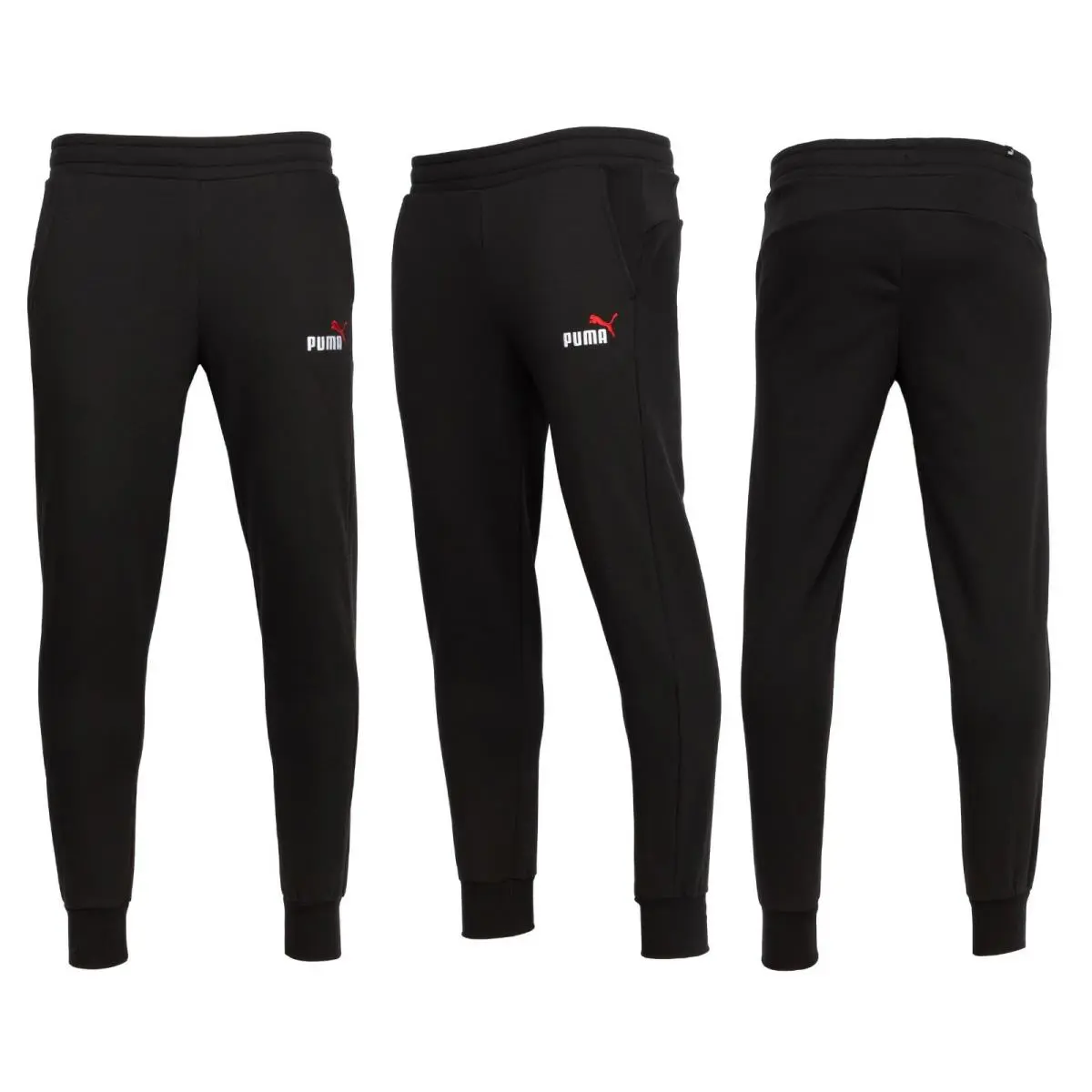 Puma clothing - Essential Embroidery logo - Essential Embroidery logo - Essential Embroidery logo - Black, Blue, red, s: Black 0