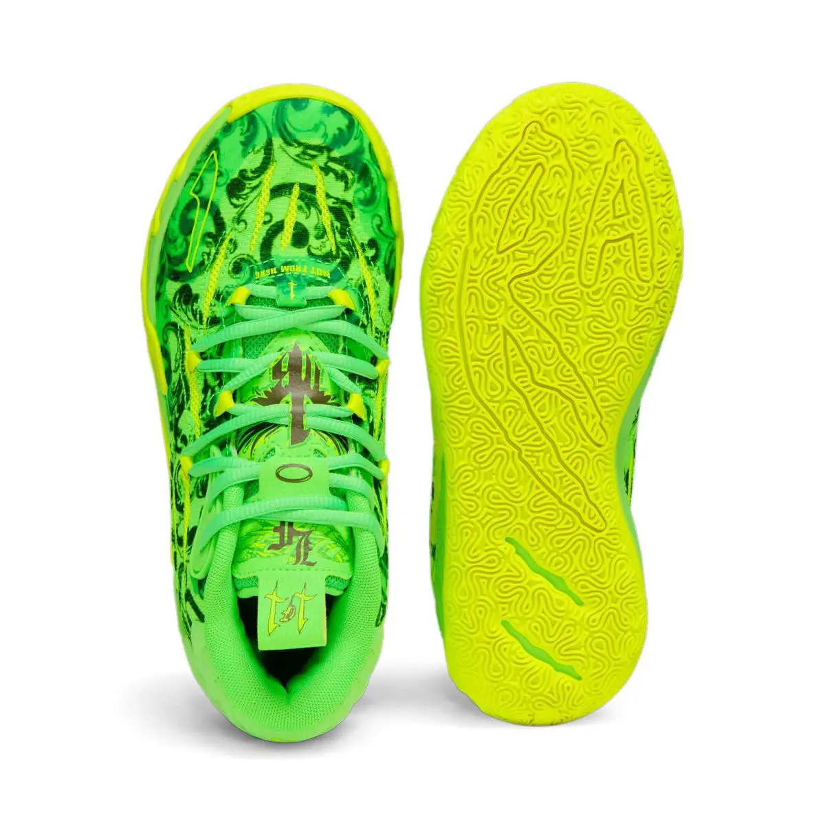 Puma shoes - Fluro Green/Green /Fluro Yellow 2