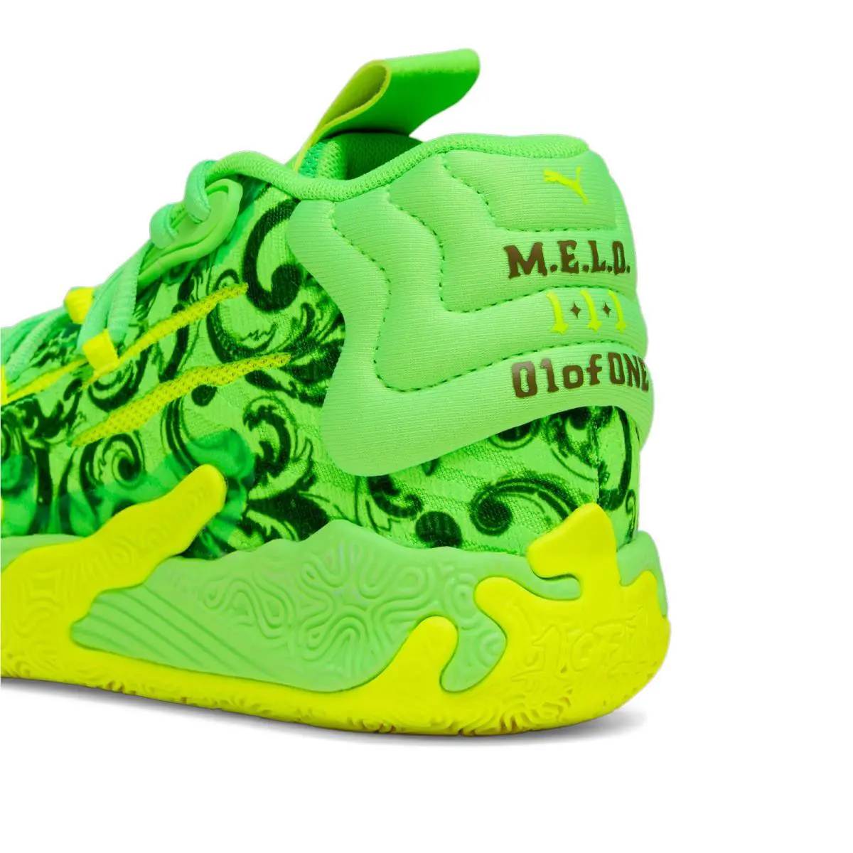 Puma shoes - Fluro Green/Green /Fluro Yellow 1
