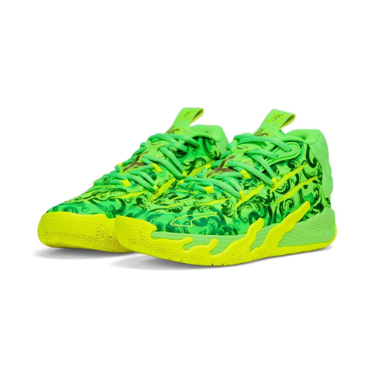 Puma shoes - Fluro Green/Green /Fluro Yellow 4