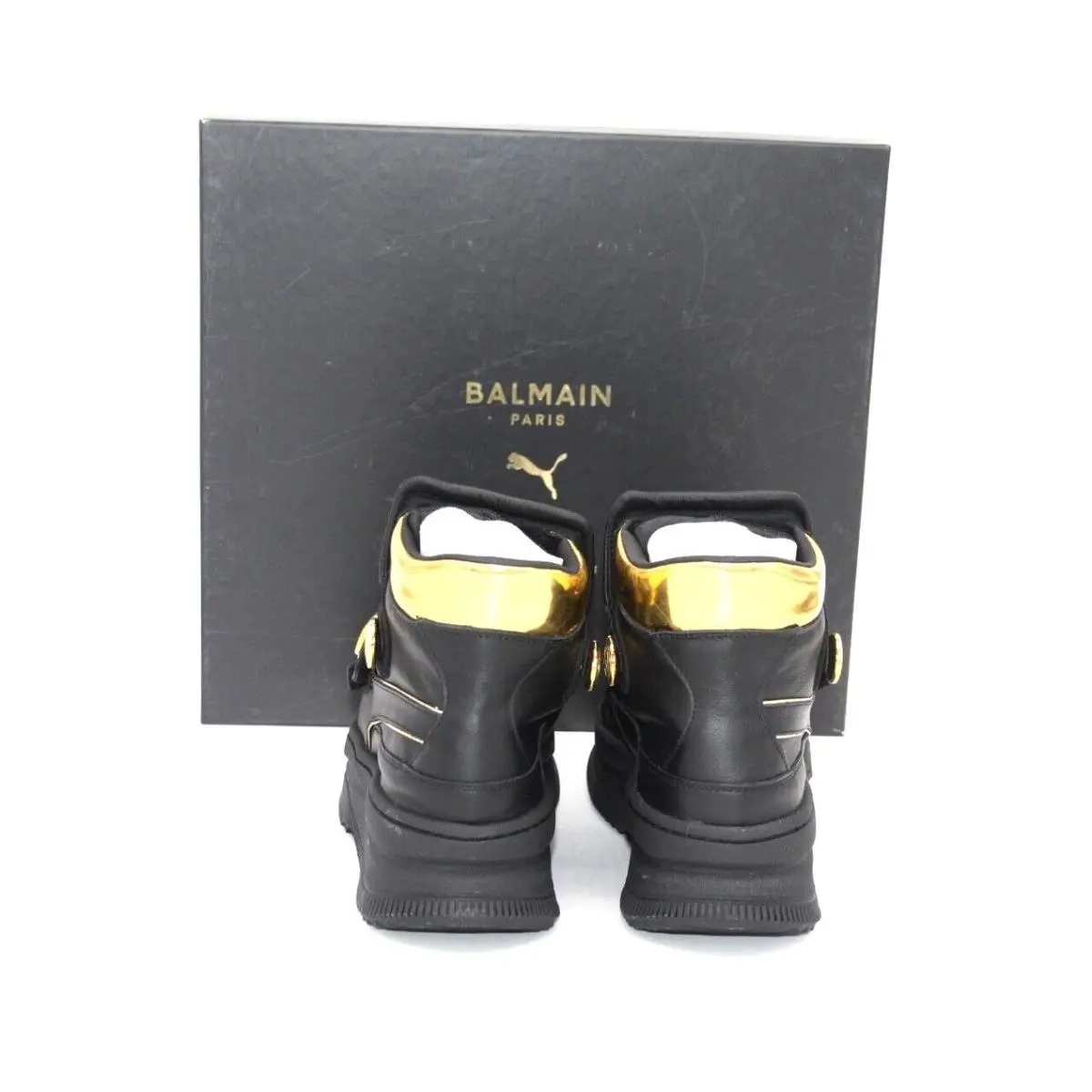 Puma shoes - PUMA DEVA STRAPS X BALMAIN - BLACK/GOLD 19